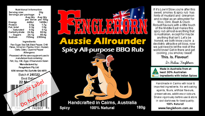 Fenglehorn Aussie Allrounder BBQ Rub