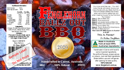Fenglehorn Ballz Out BBQ 250ml