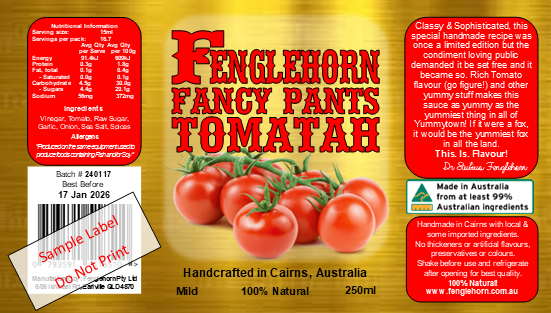 Fenglehorn Fancy Pants Tomatah 250ml