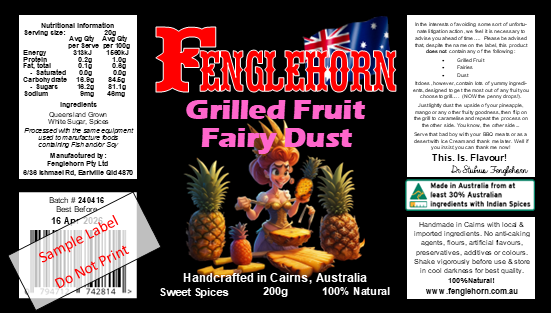 Fenglehorn Grilled Fruit Fairy Dust
