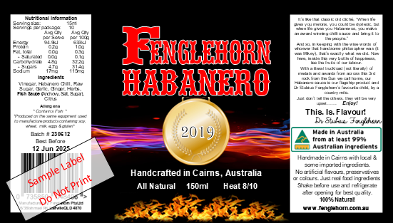 Fenglehorn Habanero 150ml