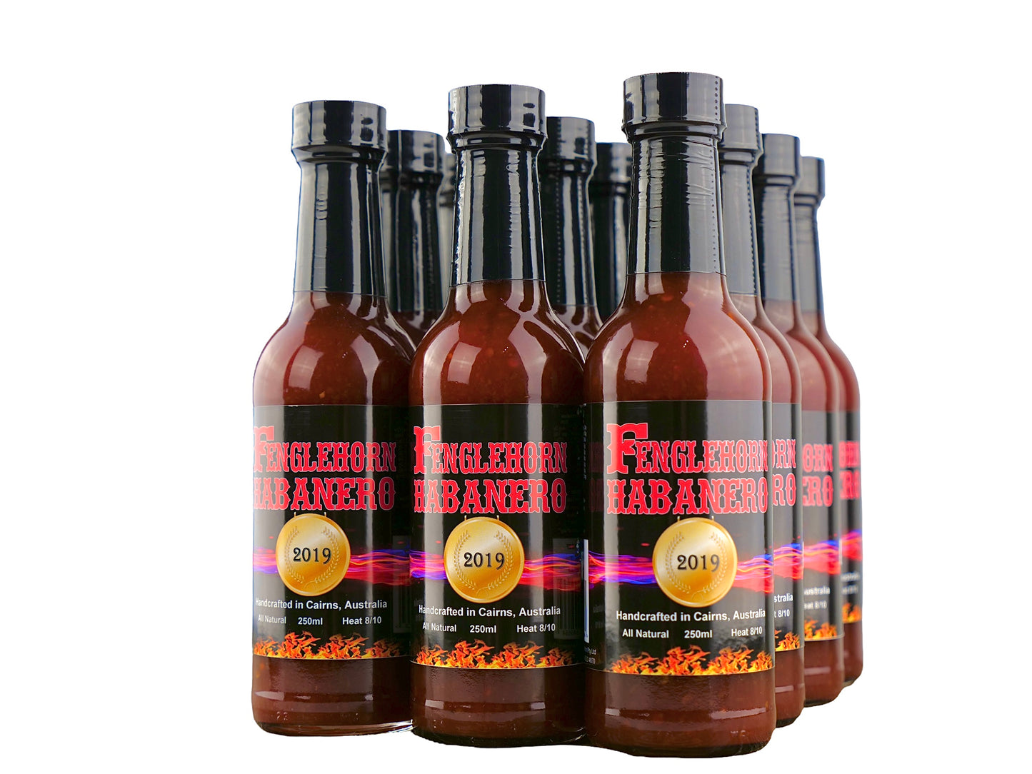 Fenglehorn Habanero Sauce 250ml 6 Pack