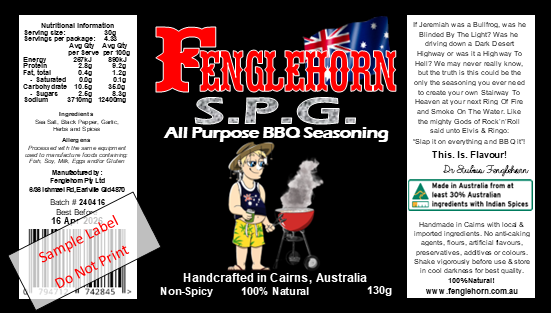 Fenglehorn SPG BBQ Rub