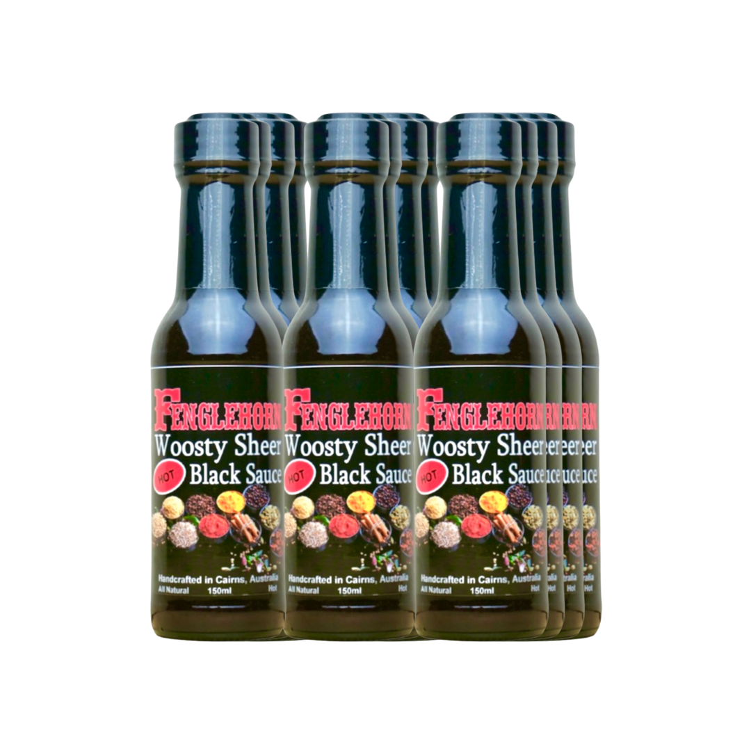 Fenglehorn Woosty Sheer Black Sauce *HOT* 12 Pack *FREE SHIPPING*