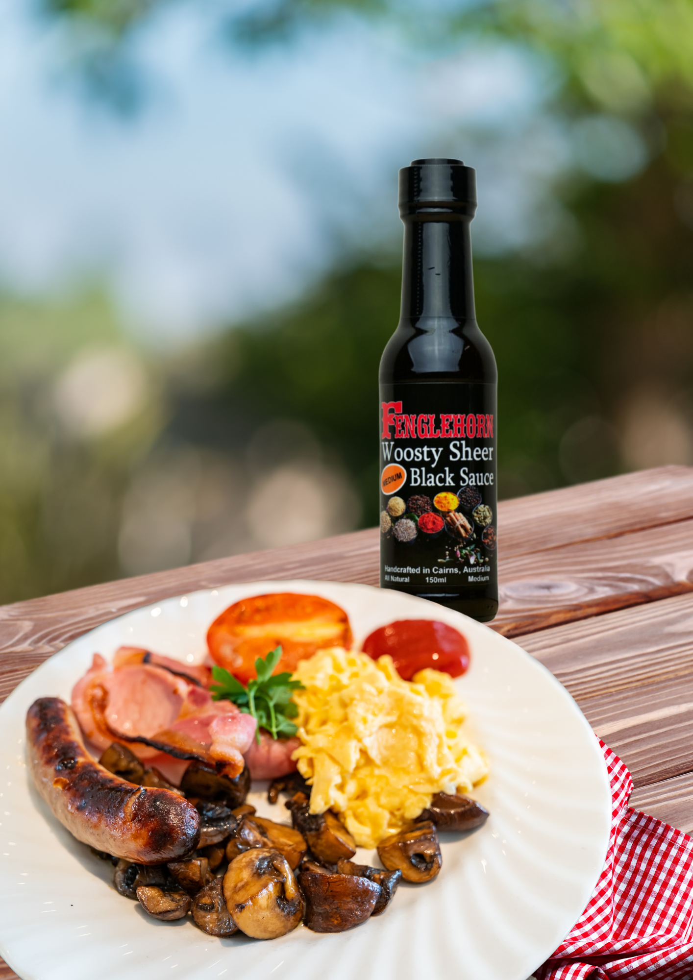 Fenglehorn Woosty Sheer Black Sauce *MEDIUM* 250ml