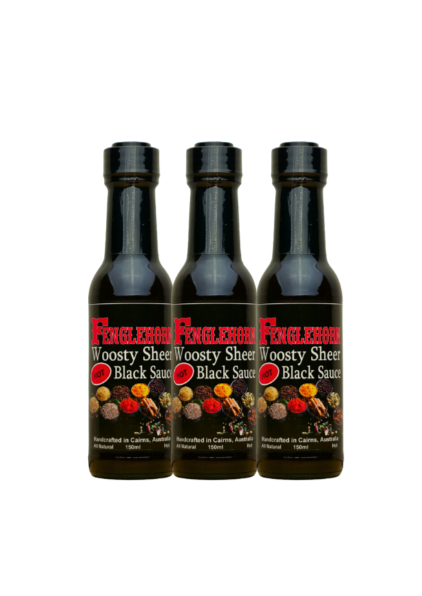 Fenglehorn Woosty Sheer Black Sauce *HOT* 150ml