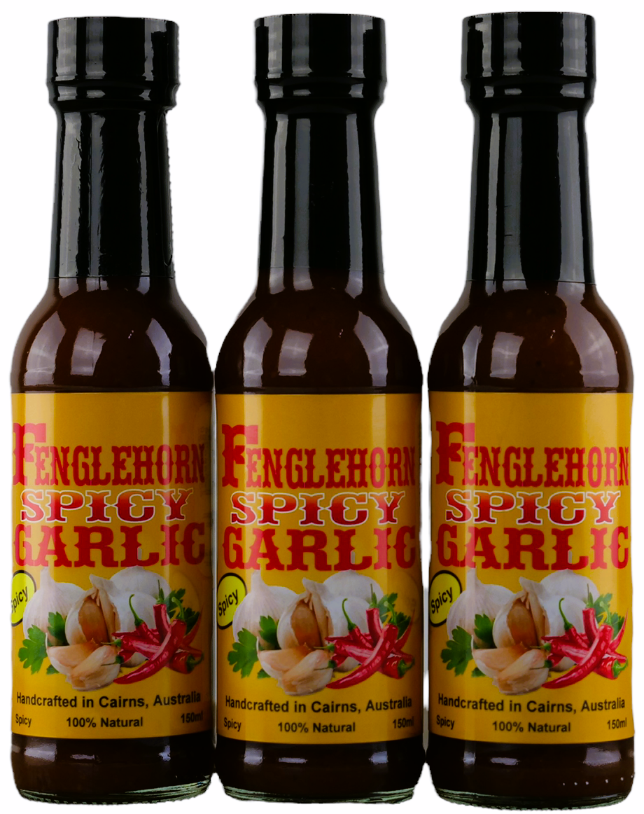 Fenglehorn Spicy Garlic 150ml 3 Pack