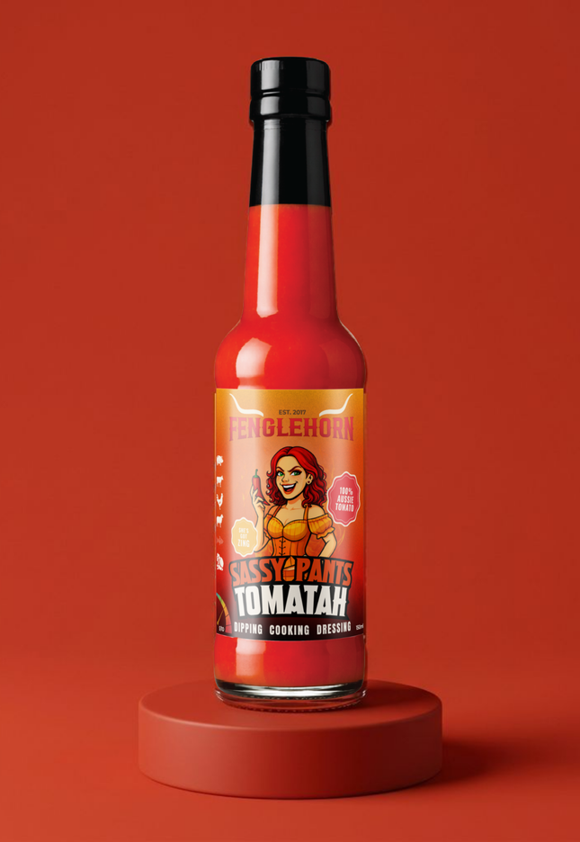 Sassy Pants *SPICY* Tomatah Sauce (Spicy Tomato Sauce/Ketchup)