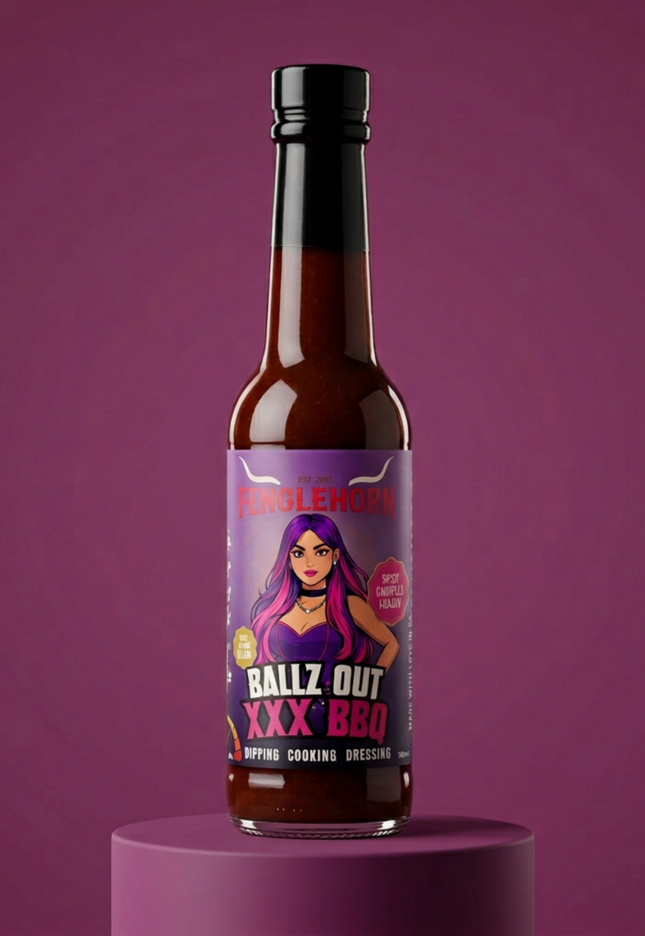 Ballz Out XXX BBQ *SPICY* Sauce