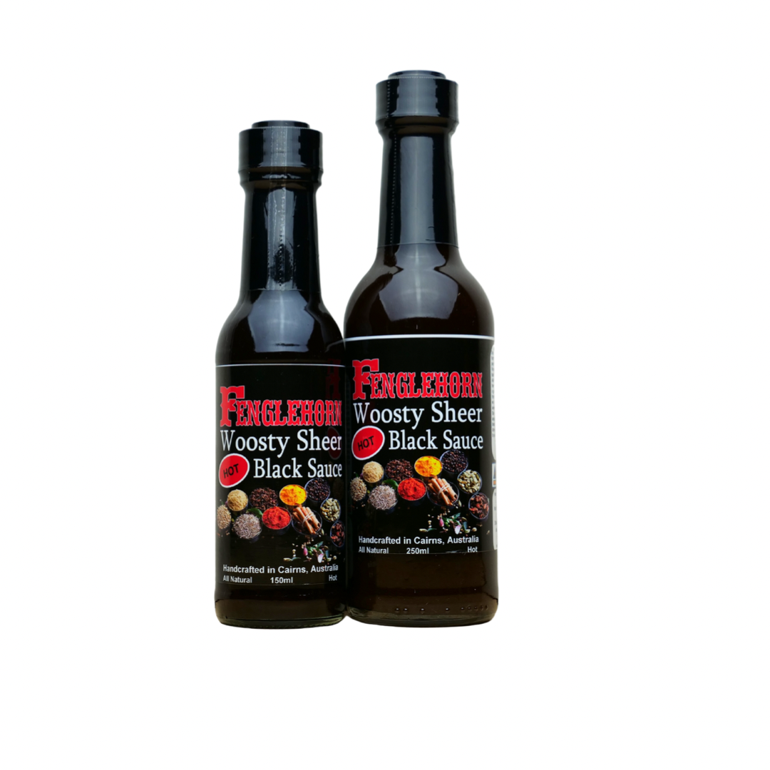 Fenglehorn Woosty Sheer Black Sauce *HOT* 250ml