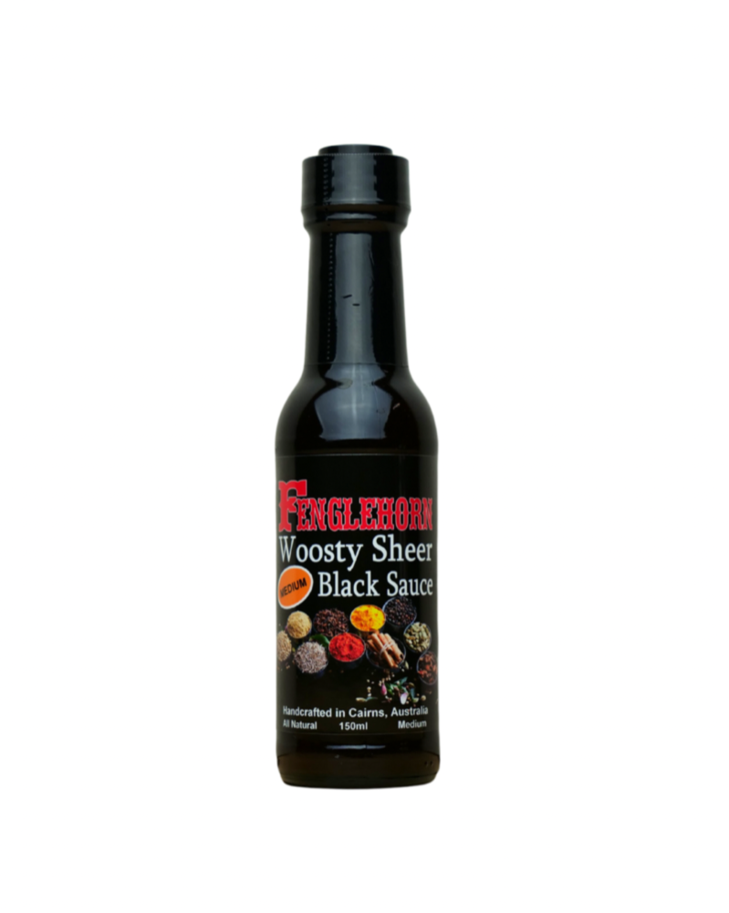 Fenglehorn Woosty Sheer Black Sauce *MEDIUM* 150ml