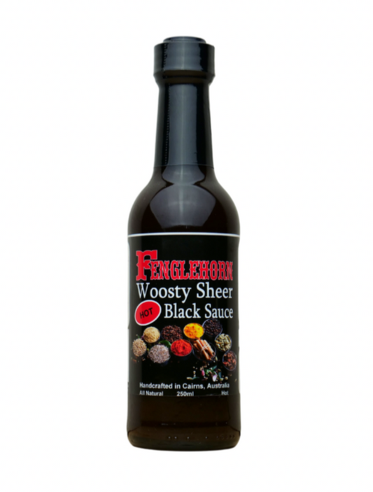 Fenglehorn Woosty Sheer Black Sauce *HOT* 250ml