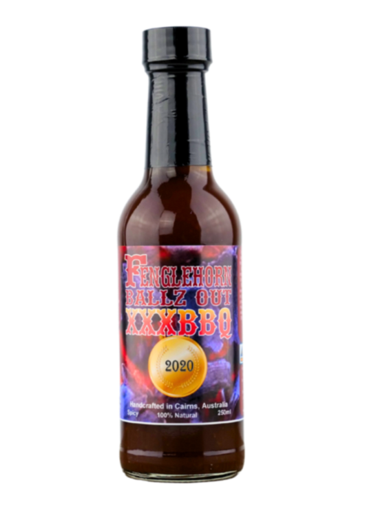 Fenglehorn Ballz Out XXX BBQ 250ml *SPICY*