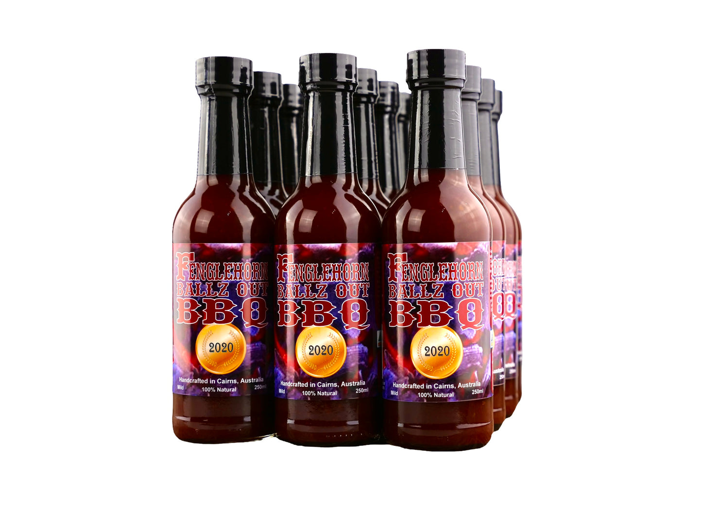 Fenglehorn Ballz Out BBQ Sauce 6 Pack