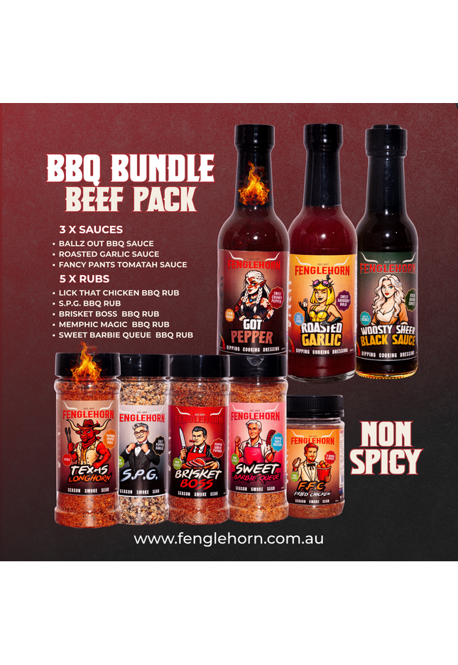 BBQ Variety Pack - The Grazier (BEEF)