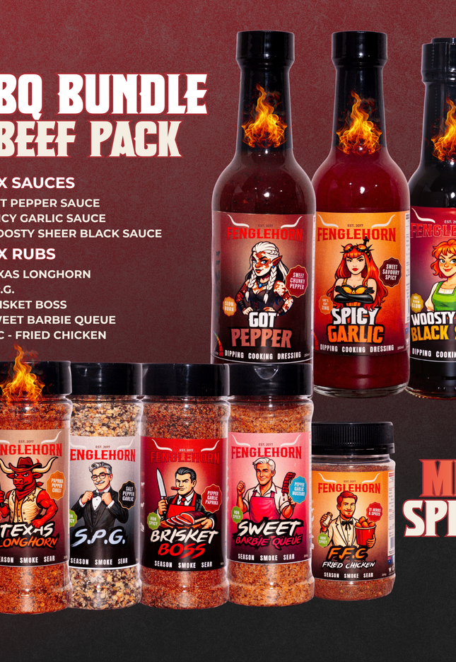 BBQ Variety Pack - The Grazier (BEEF)