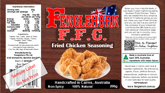 Fenglehorn Fried Chicken Seasoning - FFC