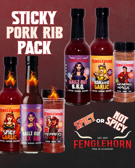 BBQ Variety MINI Pack - Sticky Pork Ribs
