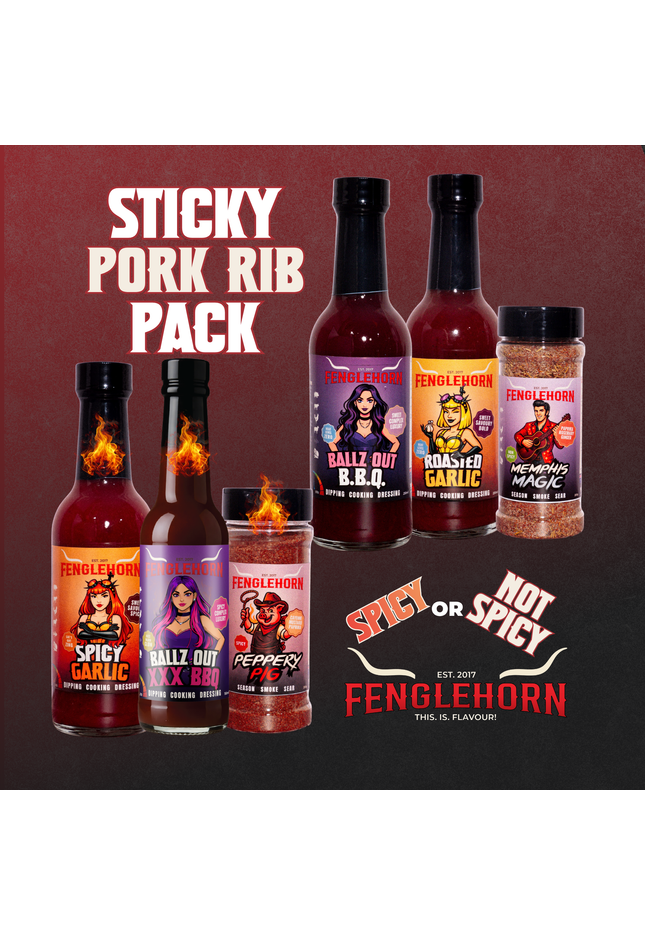 BBQ Variety MINI Pack - Sticky Pork Ribs