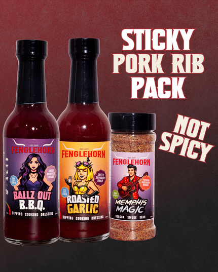 BBQ Variety MINI Pack - Sticky Pork Ribs