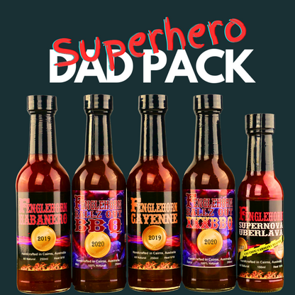 Fenglehorn Super Hero Dad Pack 5 x 150ml