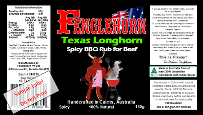 Fenglehorn Texas Longhorn BBQ Rub