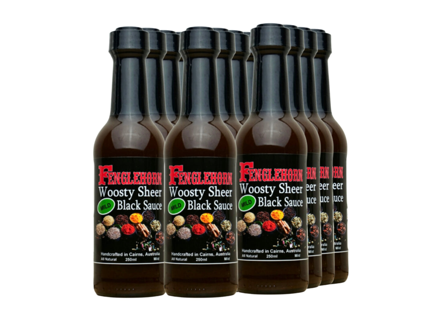 Fenglehorn Woosty Sheer Black Sauce *MILD* 250ml
