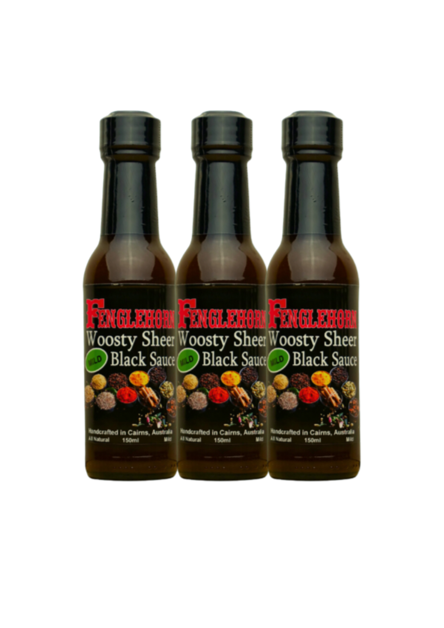 Fenglehorn Woosty Sheer Black Sauce *MILD* 150ml