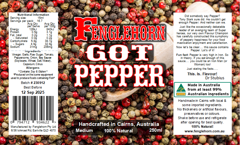 Fenglehorn Got Pepper 250ml