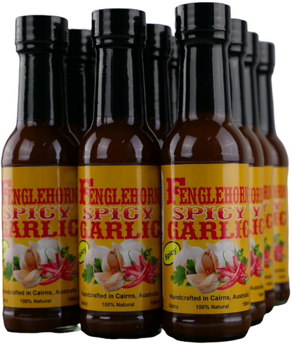 Fenglehorn Spicy Garlic 150ml CARTON SPECIAL - 12 Pack *FREE SHIPPING*