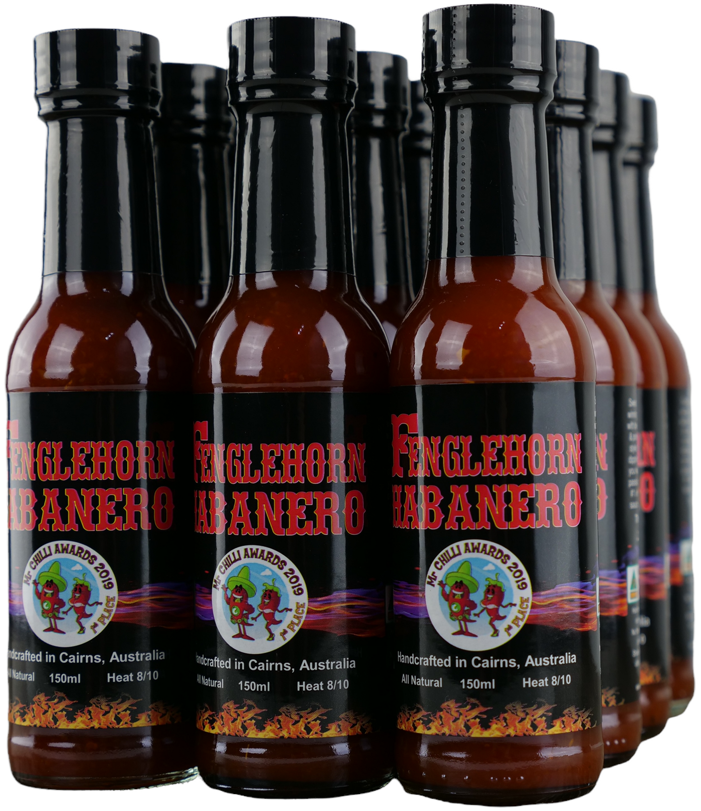 Fenglehorn Habanero 150ml CARTON SPECIAL - 12 Pack *FREE SHIPPING*
