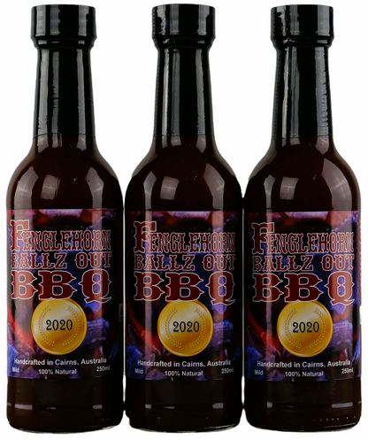 Fenglehorn Ballz Out BBQ 250ml 3 pack